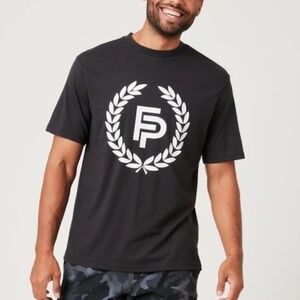 Flint Park‎ Original Logo Graphic Logo Men's T-Shirt, Black, Size M, NWT